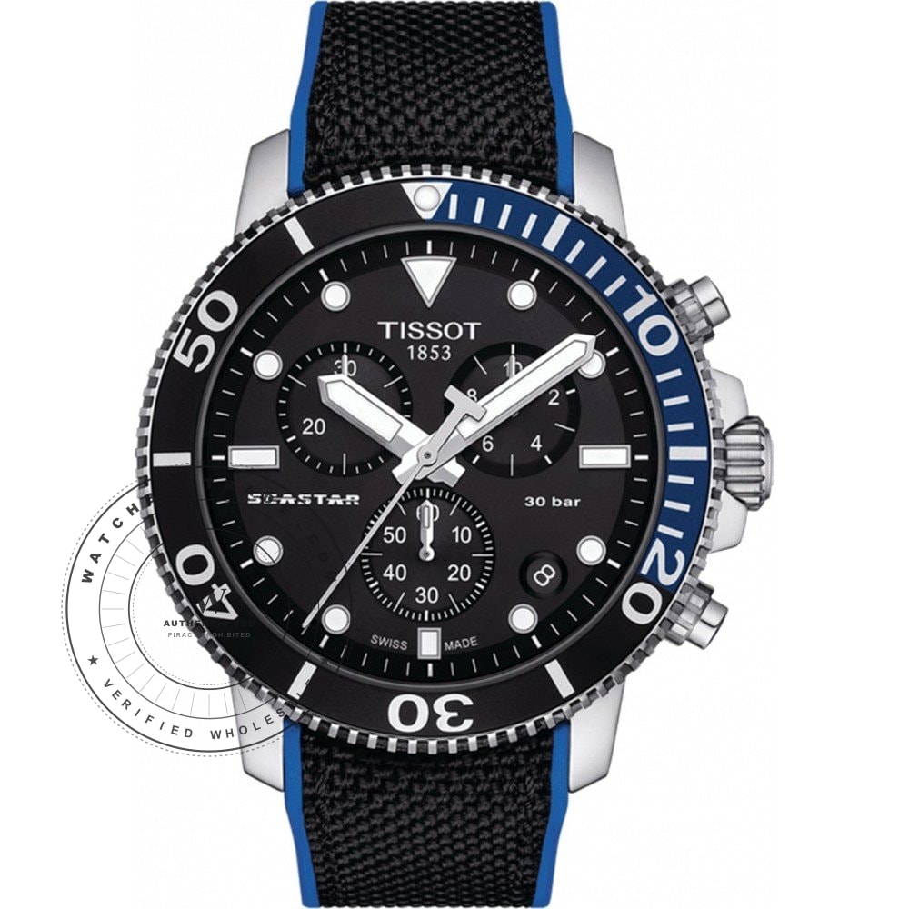 Tissot T1204171705103 Seastar Watch (T1204171705103) - Wholesale Luxury Timepiece