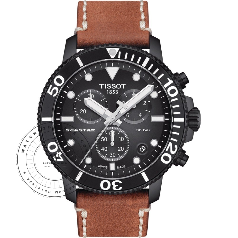 Tissot T1204173605100 Seastar Watch (T1204173605100) - Wholesale Luxury Timepiece