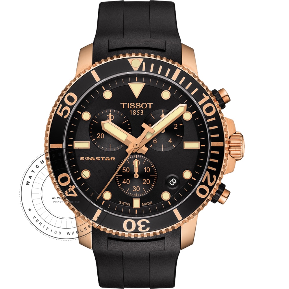 Tissot T-Sport T1204173705100 Seastar 1000 Watch (T1204173705100) - Wholesale Luxury Timepiece