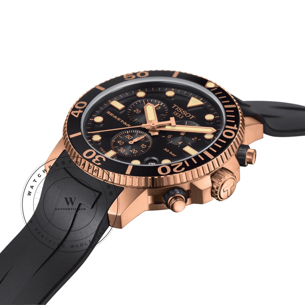Tissot T-Sport T1204173705100 Seastar 1000 Watch T1204173705100 - Angle 4