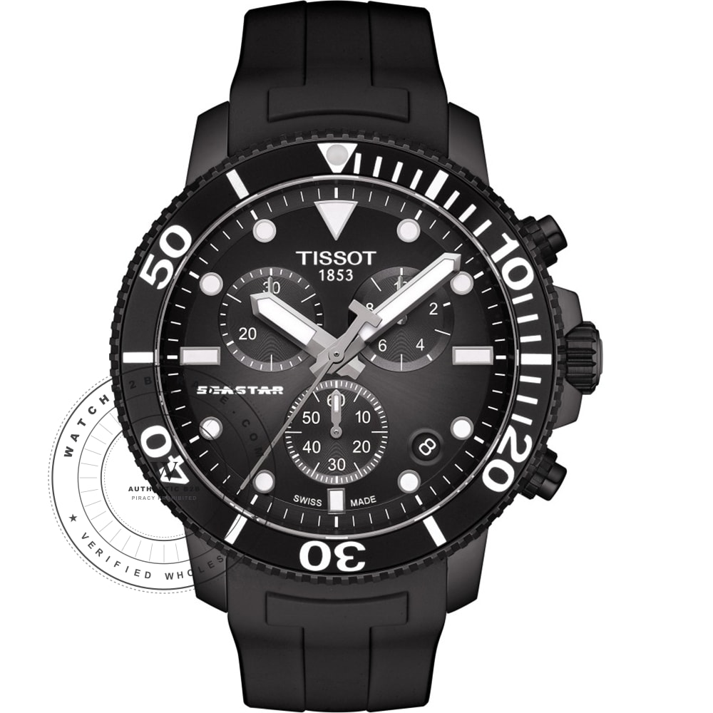 Tissot T-Sport T1204173705102 Seastar 1000 Watch (T1204173705102) - Wholesale Luxury Timepiece