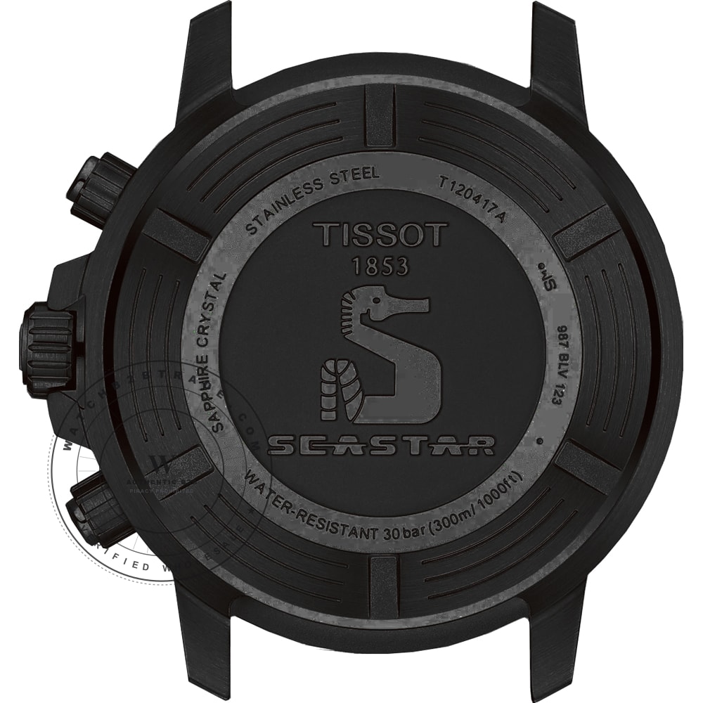 Tissot T-Sport T1204173705102 Seastar 1000 Watch T1204173705102 - Angle 2