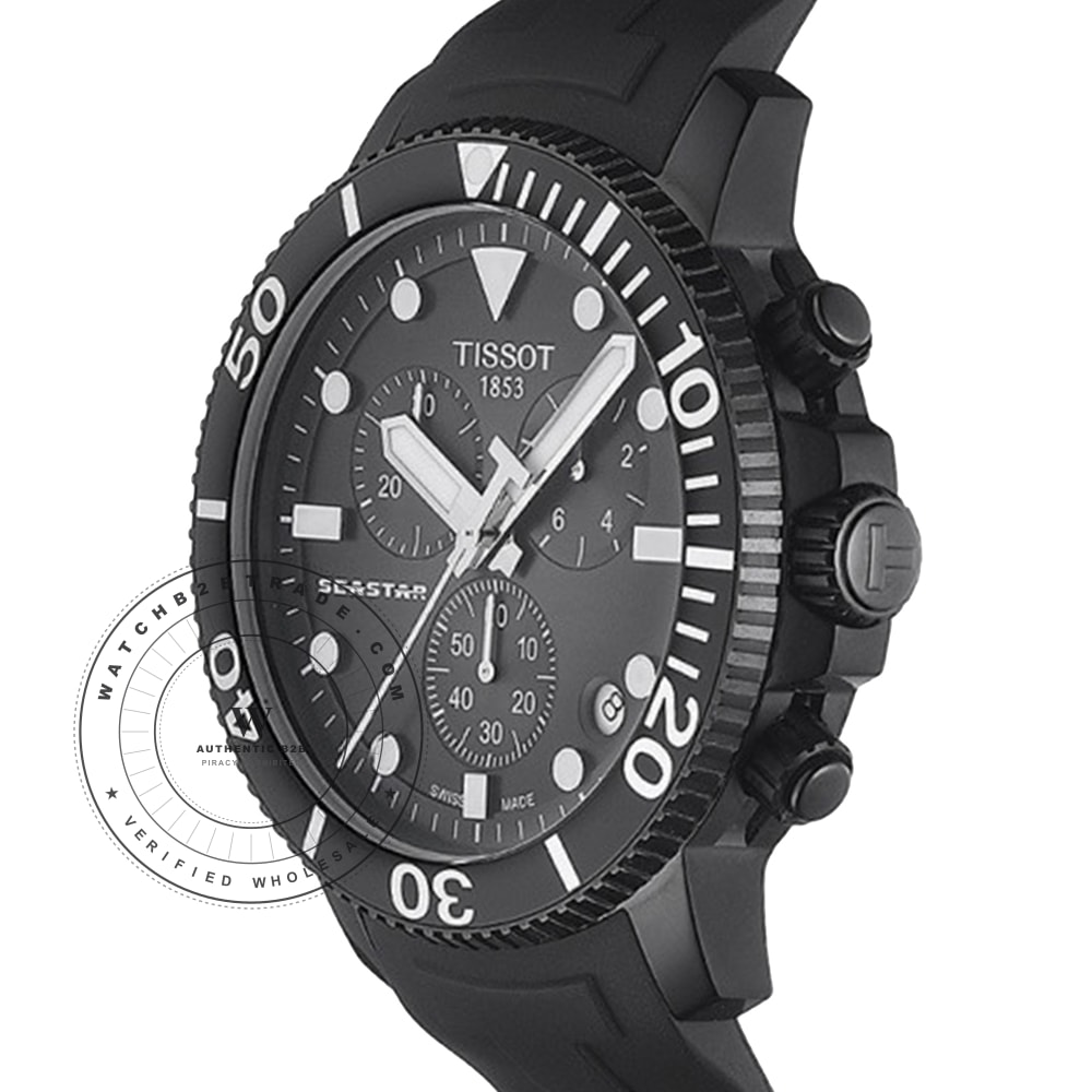 Tissot T-Sport T1204173705102 Seastar 1000 Watch T1204173705102 - Angle 3