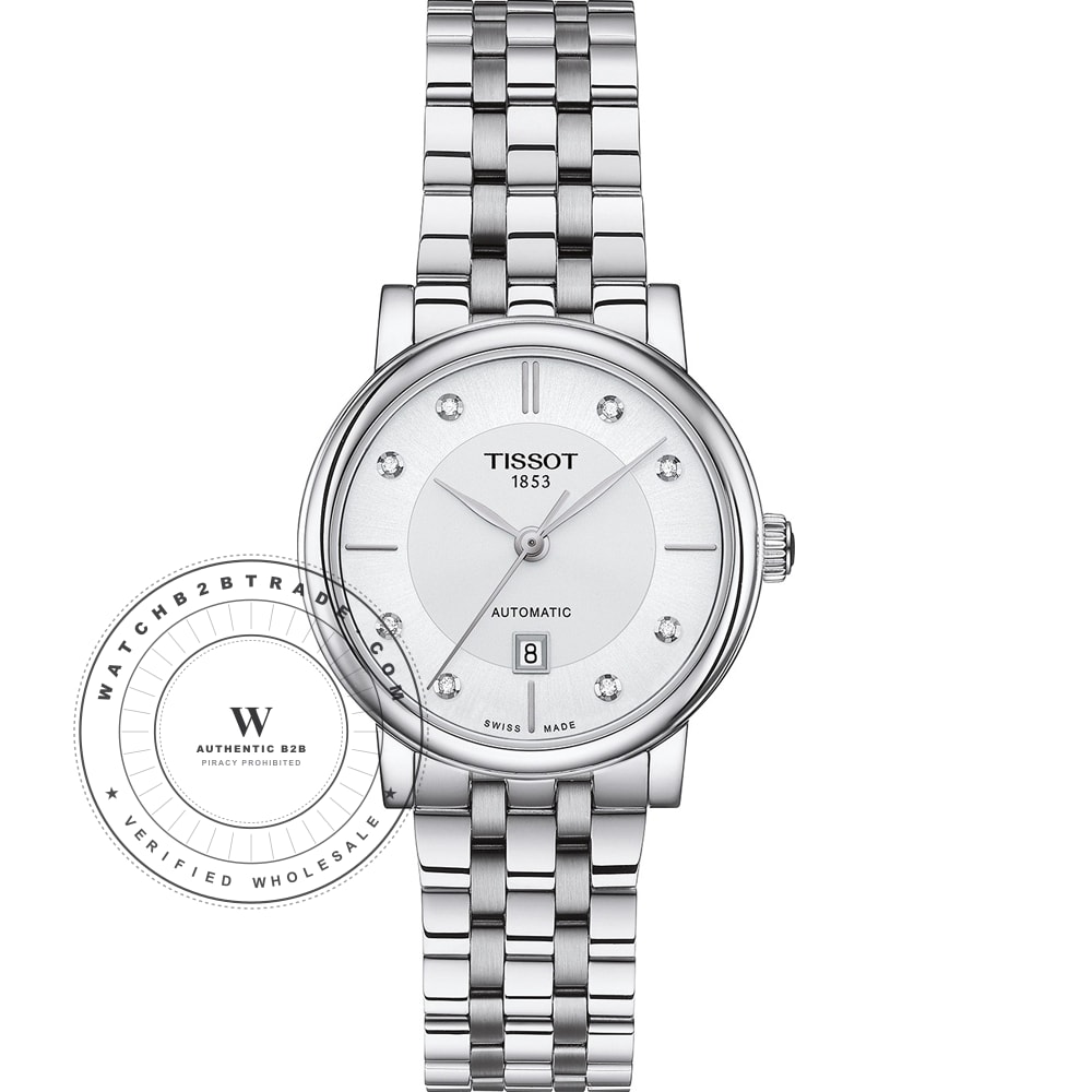 Tissot T-Classic T1222071103600 Carson Premium Watch (T1222071103600) - Wholesale Luxury Timepiece