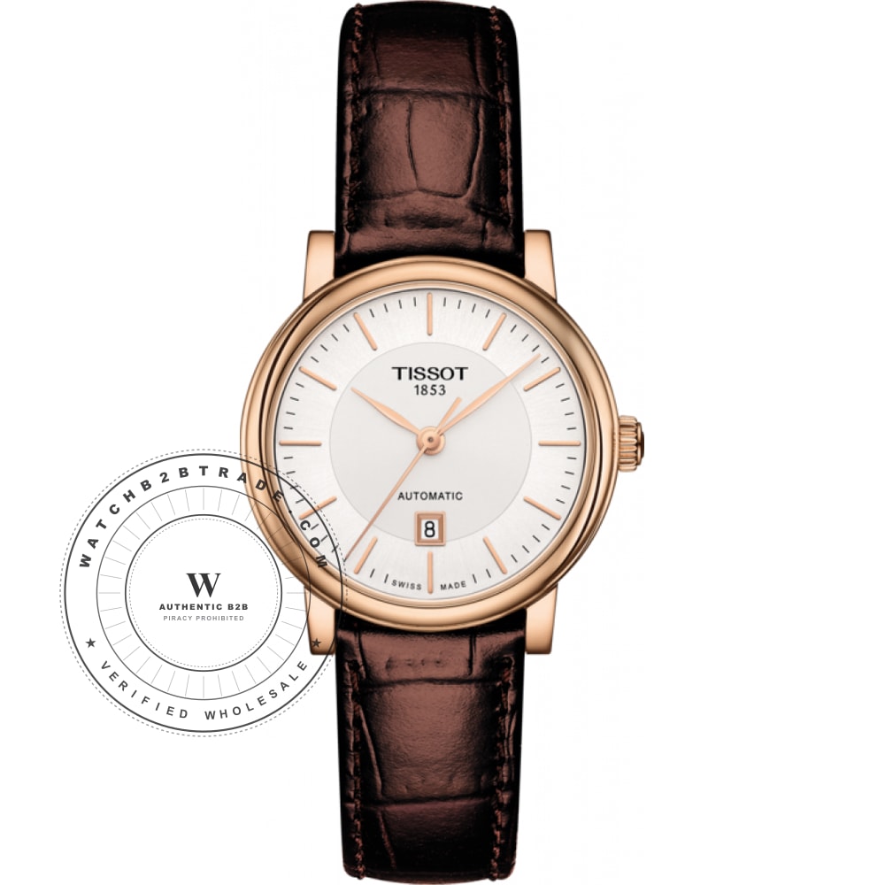 Tissot T-Classic T1222073603100 Carson Premium Watch (T1222073603100) - Wholesale Luxury Timepiece