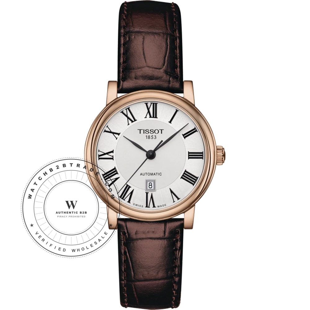 Tissot T-Classic T1222073603300 Carson Premium Watch (T1222073603300) - Wholesale Luxury Timepiece
