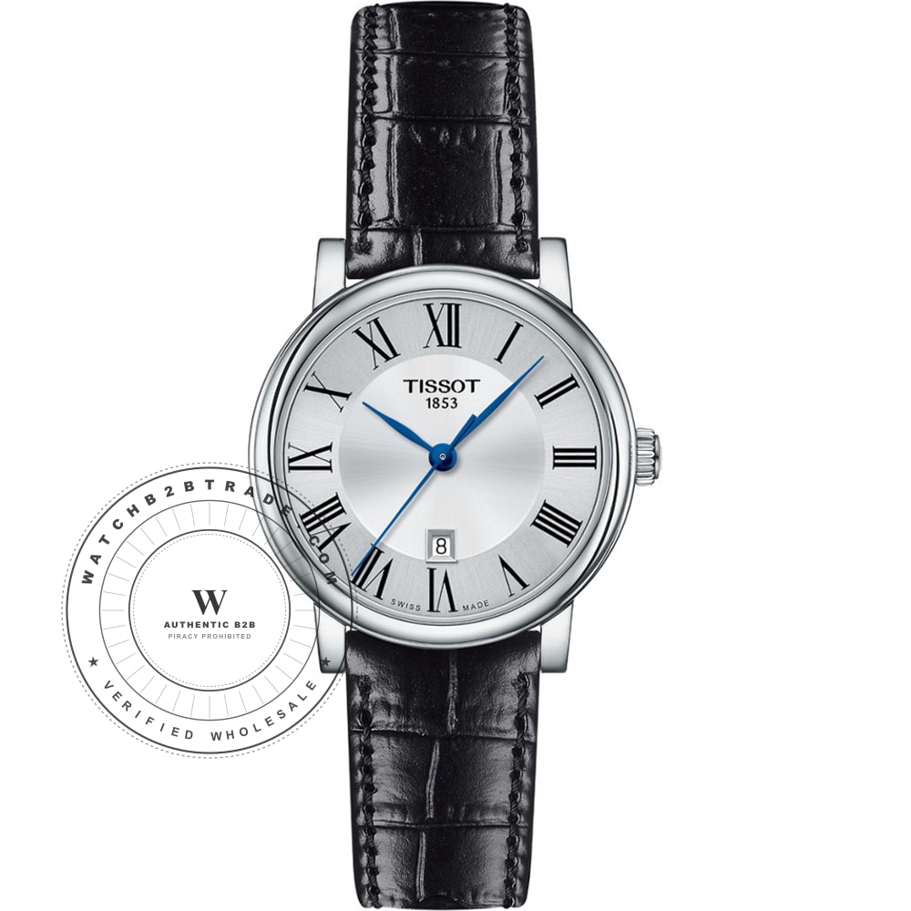 Tissot T-Classic T1222101603300 Carson Premium Watch (T1222101603300) - Wholesale Luxury Timepiece