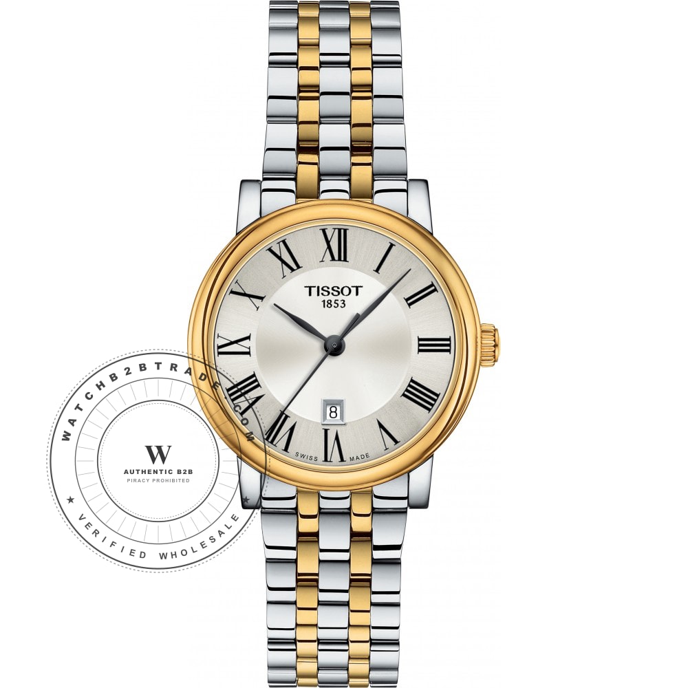 Tissot T-Classic T1222102203300 Carson Premium Watch (T1222102203300) - Wholesale Luxury Timepiece