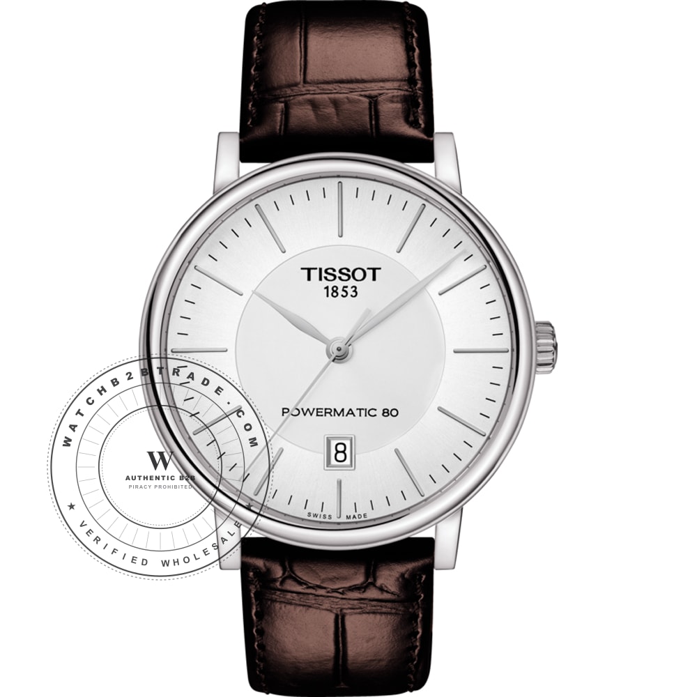 Tissot T-Classic T1224071603100 Carson Premium Watch (T1224071603100) - Wholesale Luxury Timepiece