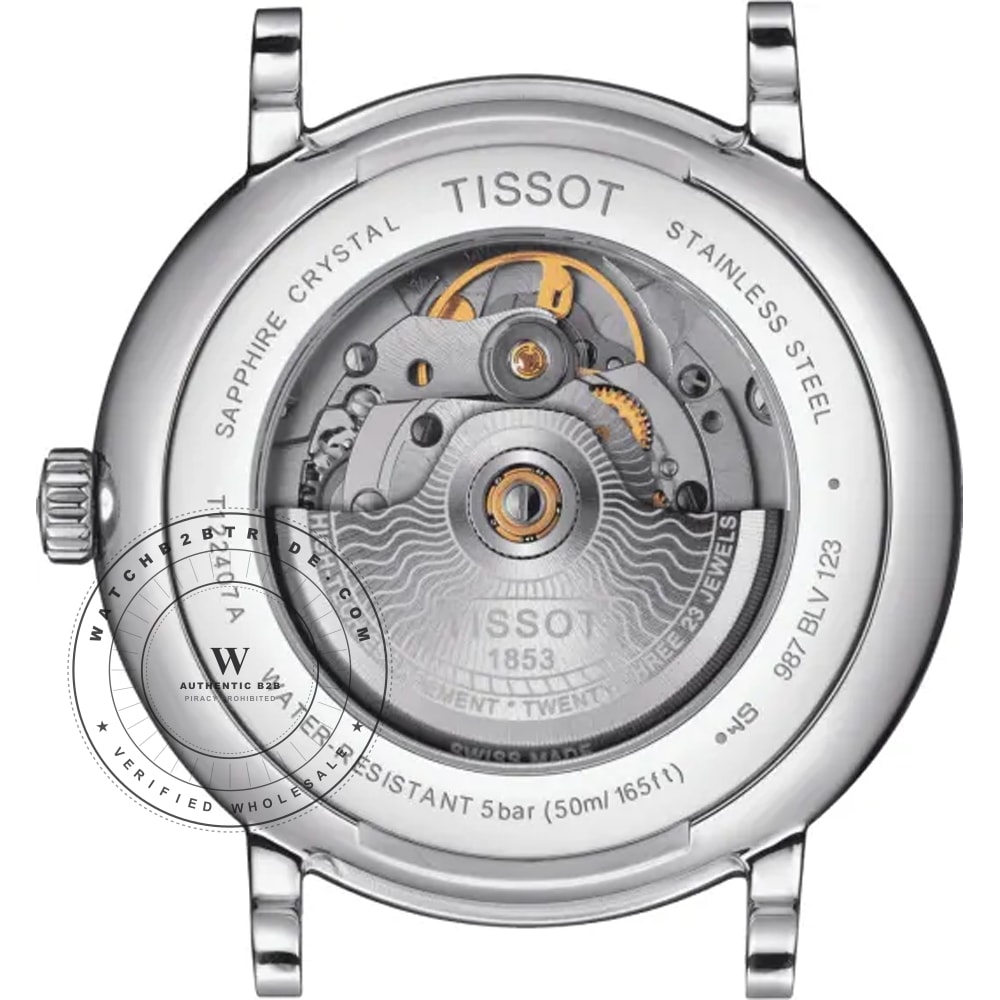 Tissot T-Classic T1224071603100 Carson Premium Watch T1224071603100 - Angle 2