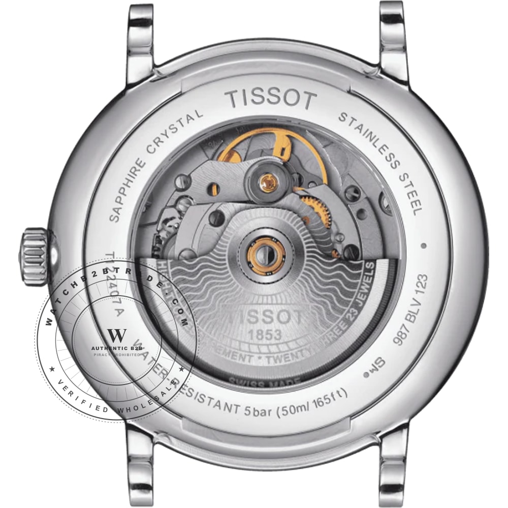 Tissot T-Classic T1224071605100 Carson Premium Watch T1224071605100 - Angle 2