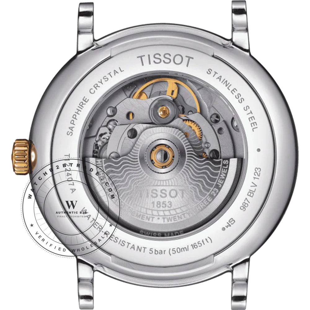 Tissot T-Classic T1224072203100 Carson Premium Watch T1224072203100 - Angle 2