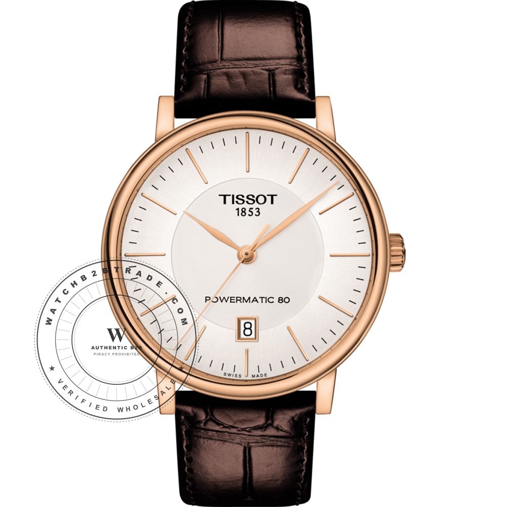 Tissot T-Classic T1224073603100 Carson Premium Watch (T1224073603100) - Wholesale Luxury Timepiece