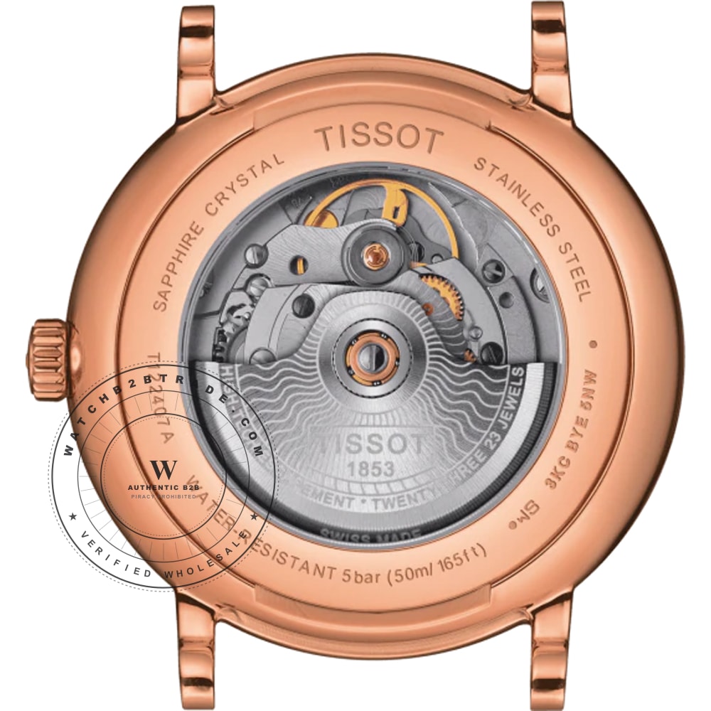 Tissot T-Classic T1224073603100 Carson Premium Watch T1224073603100 - Angle 2