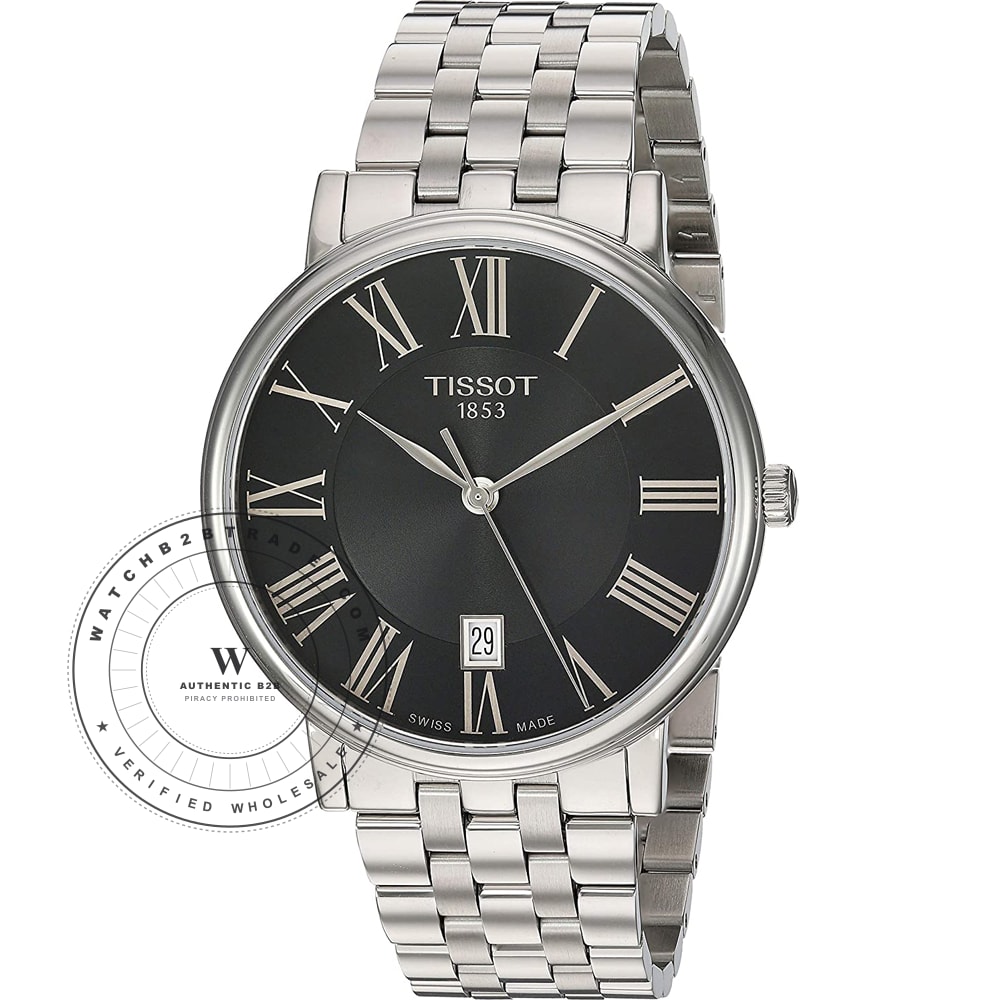 Tissot T-Classic T1224101105300 Carson Premium Watch T1224101105300 - Angle 2