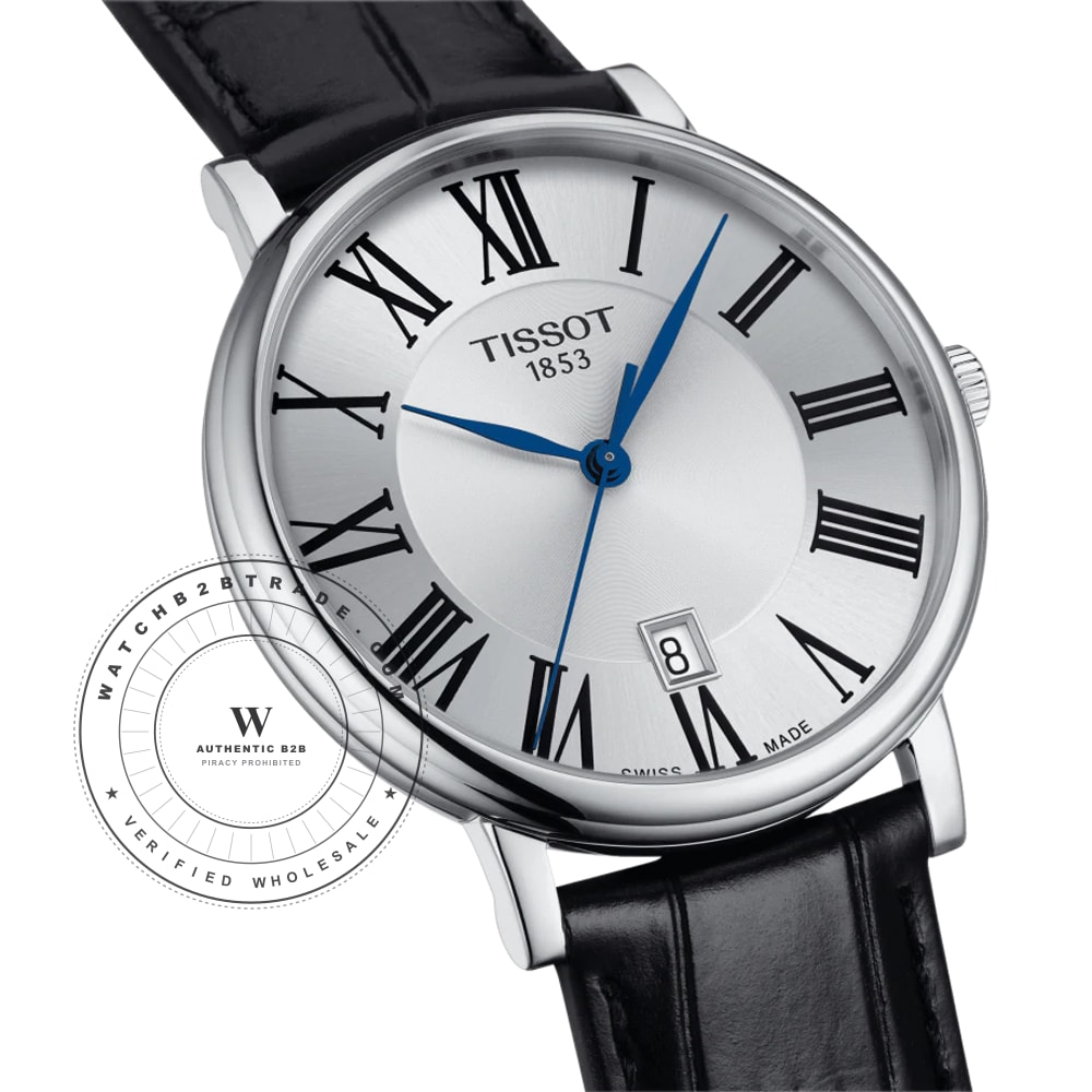 Tissot T-Classic T1224101603300 Carson Premium Watch T1224101603300 - Angle 2