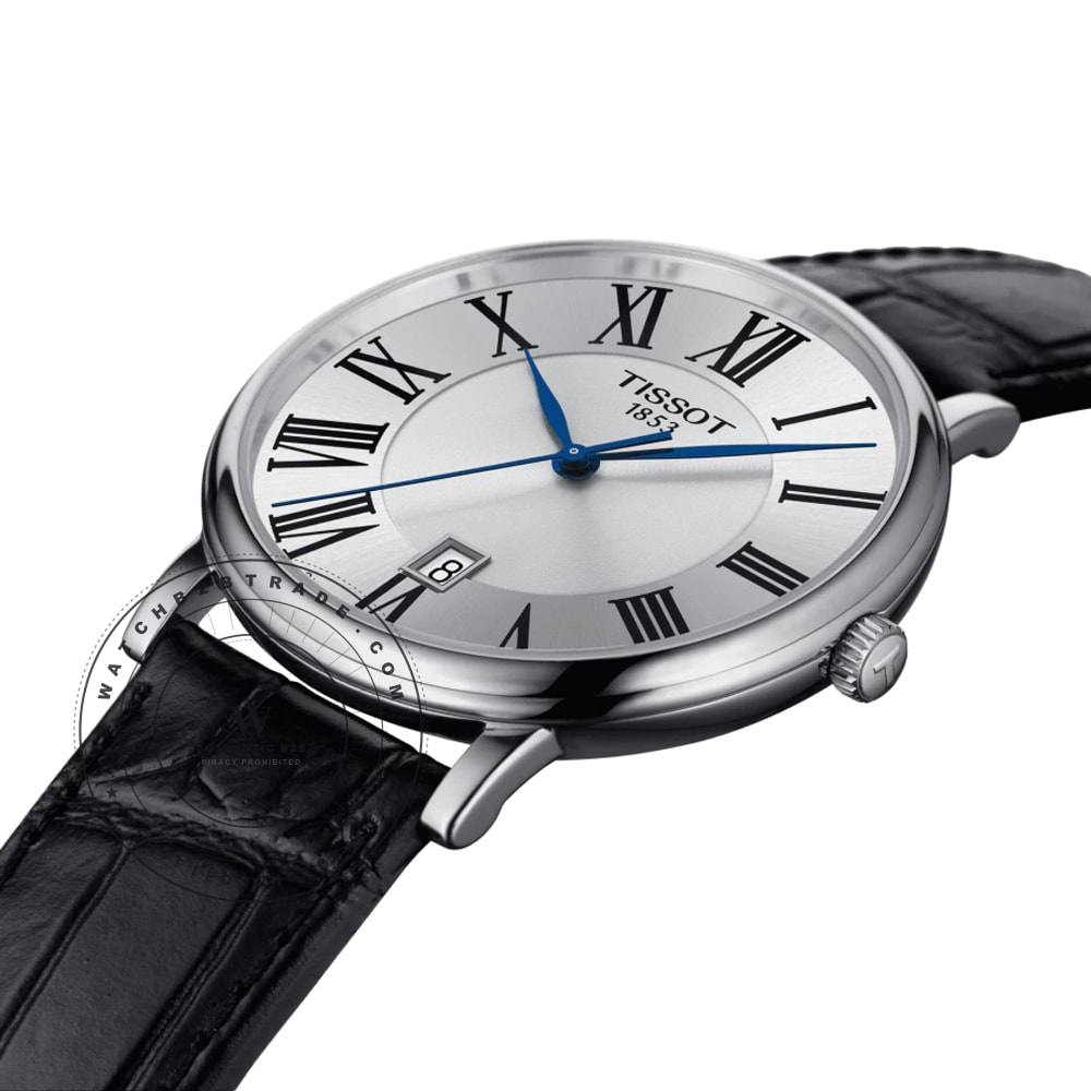 Tissot T-Classic T1224101603300 Carson Premium Watch T1224101603300 - Angle 3
