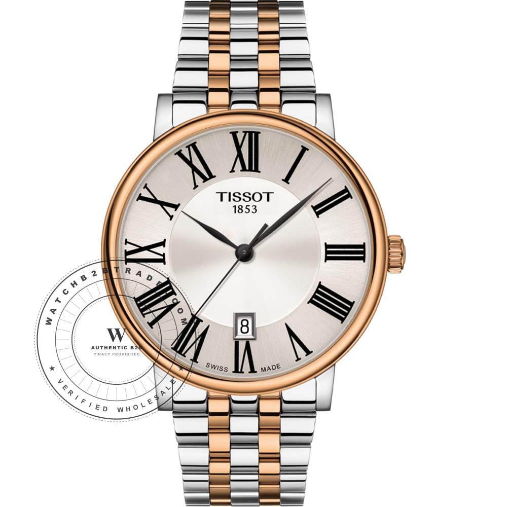 Tissot T-Classic T1224102203300 Carson Premium Watch (T1224102203300) - Wholesale Luxury Timepiece