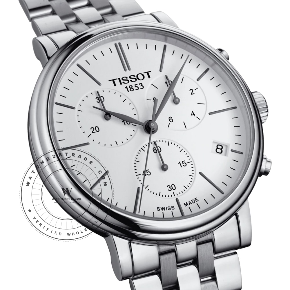 Tissot T-Classic T1224171101100 Carson Premium Watch T1224171101100 - Angle 2
