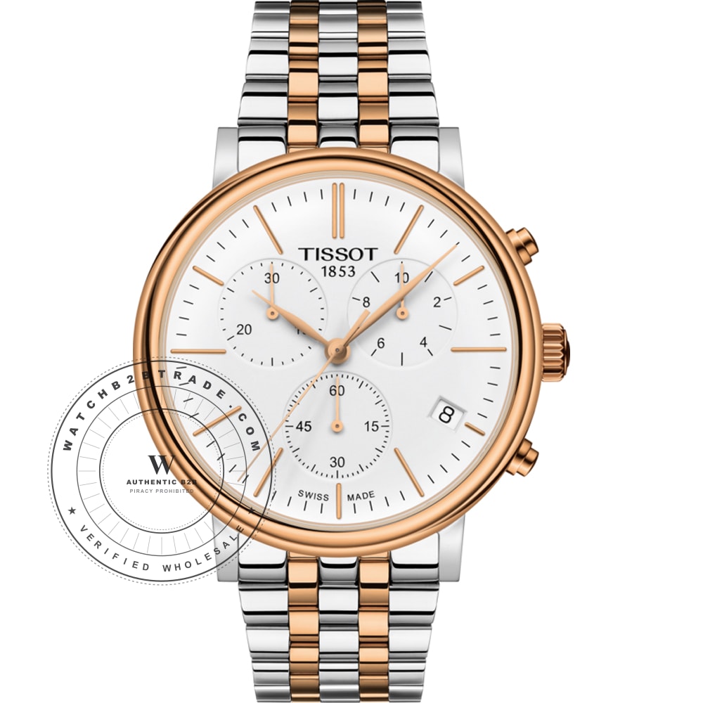 Tissot T-Classic T1224172201100 Carson Premium Watch (T1224172201100) - Wholesale Luxury Timepiece