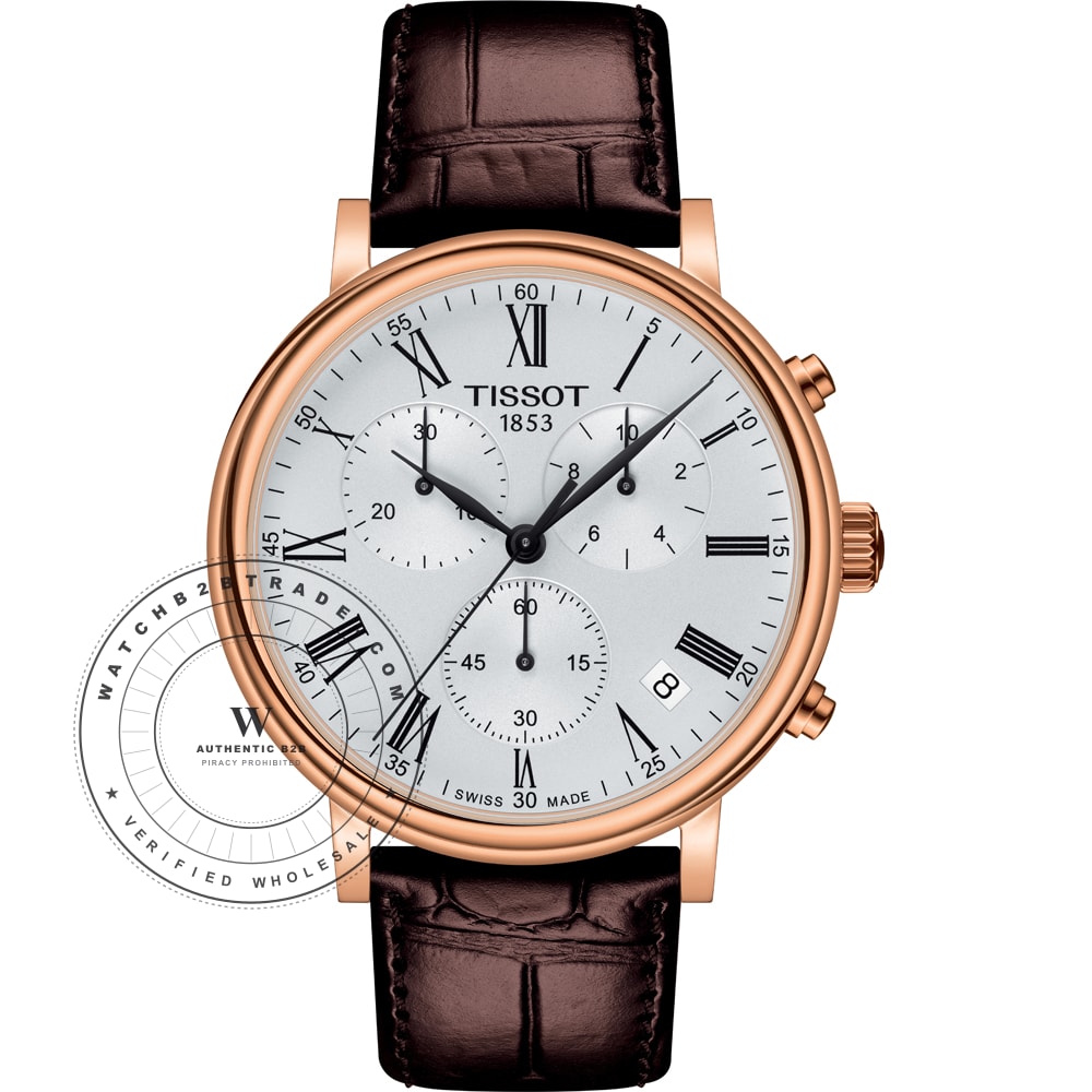 Tissot T-Classic T1224173603300 Carson Premium Watch (T1224173603300) - Wholesale Luxury Timepiece