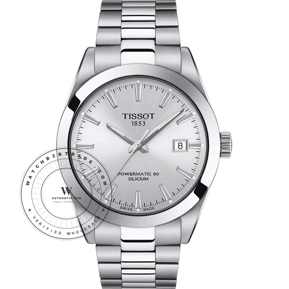 Tissot T-Classic T1274071103100 Gentleman Watch (T1274071103100) - Wholesale Luxury Timepiece