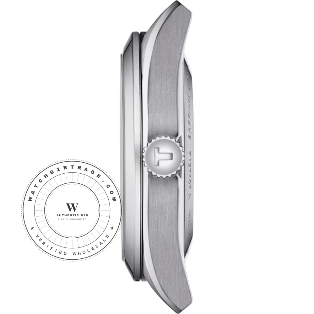 Tissot T-Classic T1274071103100 Gentleman Watch T1274071103100 - Angle 2