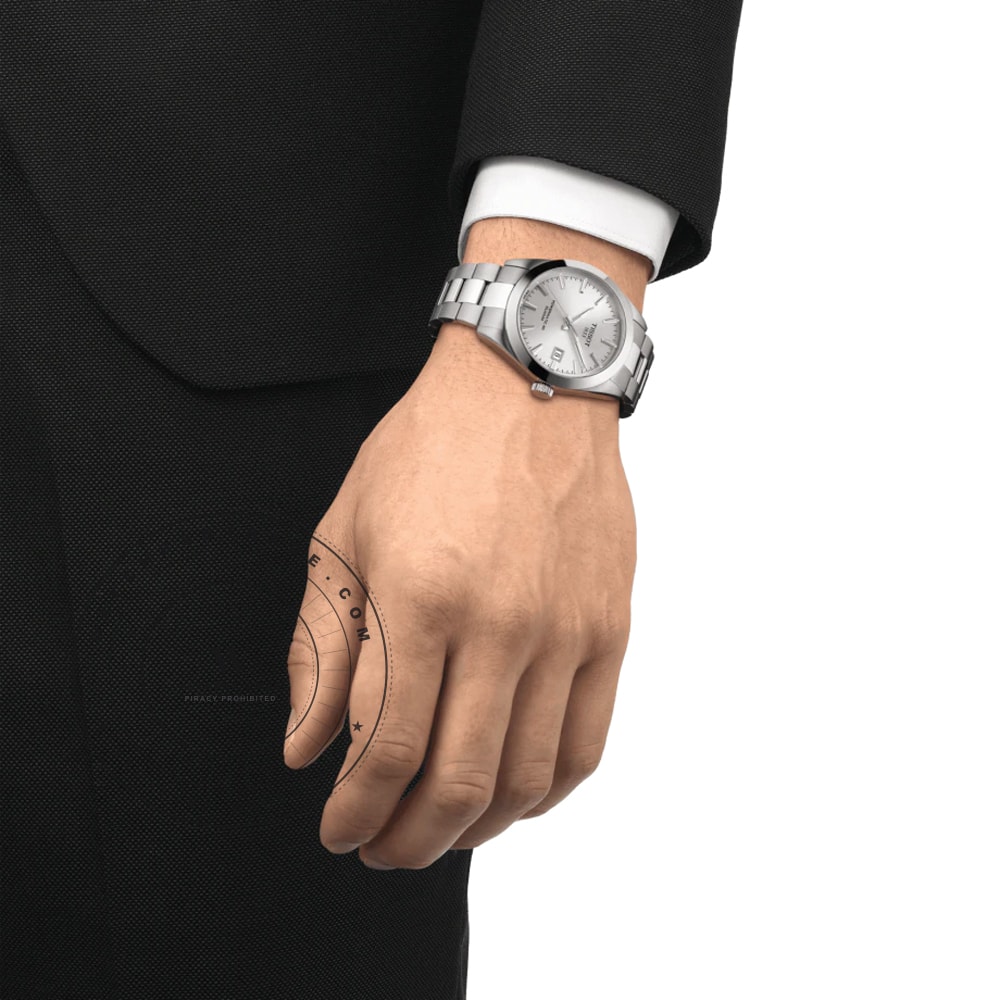 Tissot T-Classic T1274071103100 Gentleman Watch T1274071103100 - Angle 5