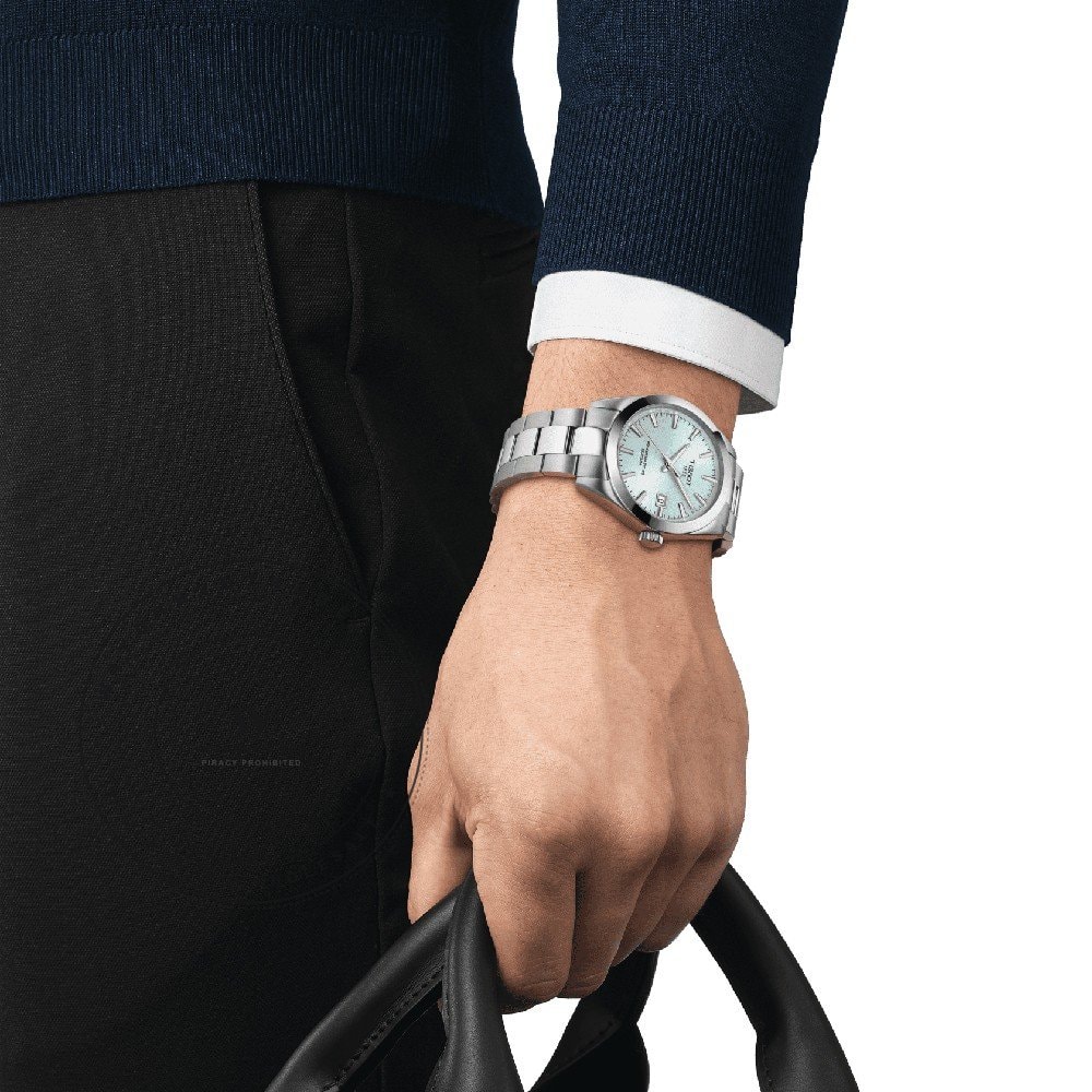 Tissot T-Classic T1274071135100 Gentleman Watch T1274071135100 - Angle 2