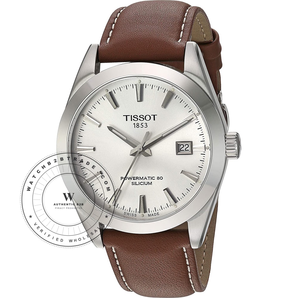Tissot T-Classic T1274071603100 Gentleman Watch T1274071603100 - Angle 2