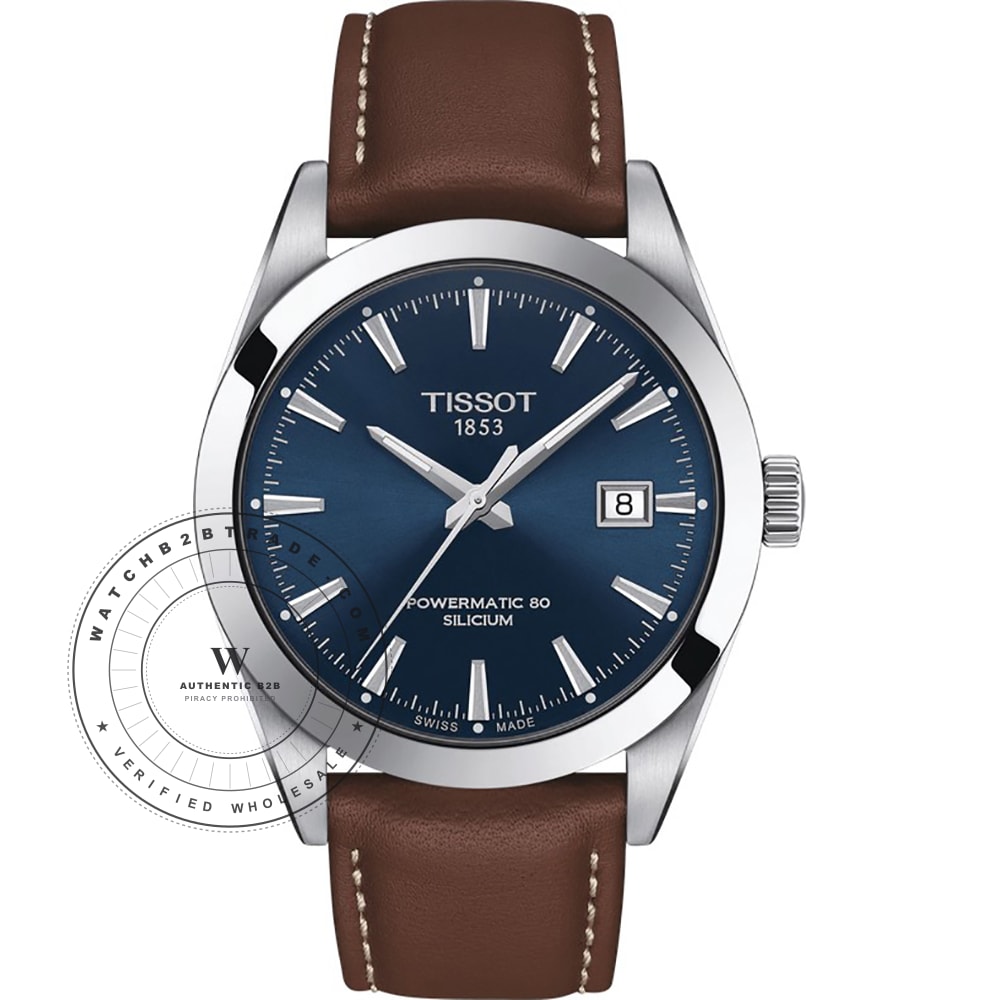 Tissot T-Classic T1274071604100 Gentleman Watch (T1274071604100) - Wholesale Luxury Timepiece