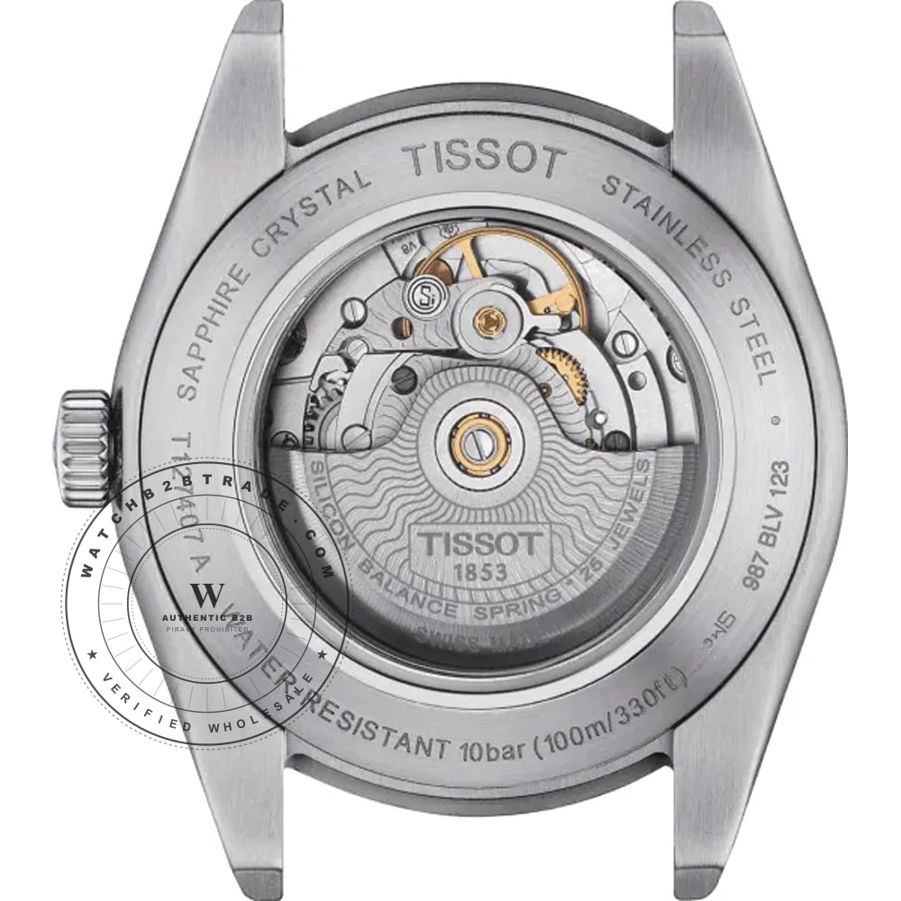 Tissot T-Classic T1274071604101 Gentleman Watch T1274071604101 - Angle 2