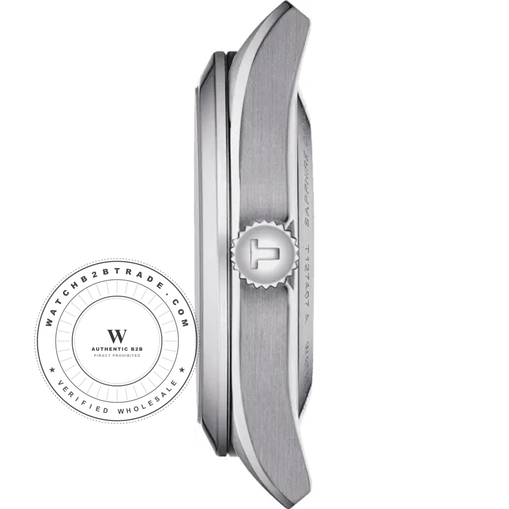 Tissot T-Classic T1274071604101 Gentleman Watch T1274071604101 - Angle 3
