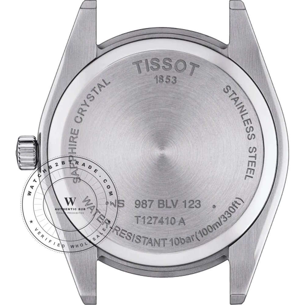 Tissot T-Classic T1274101103100 Gentleman Watch T1274101103100 - Angle 3