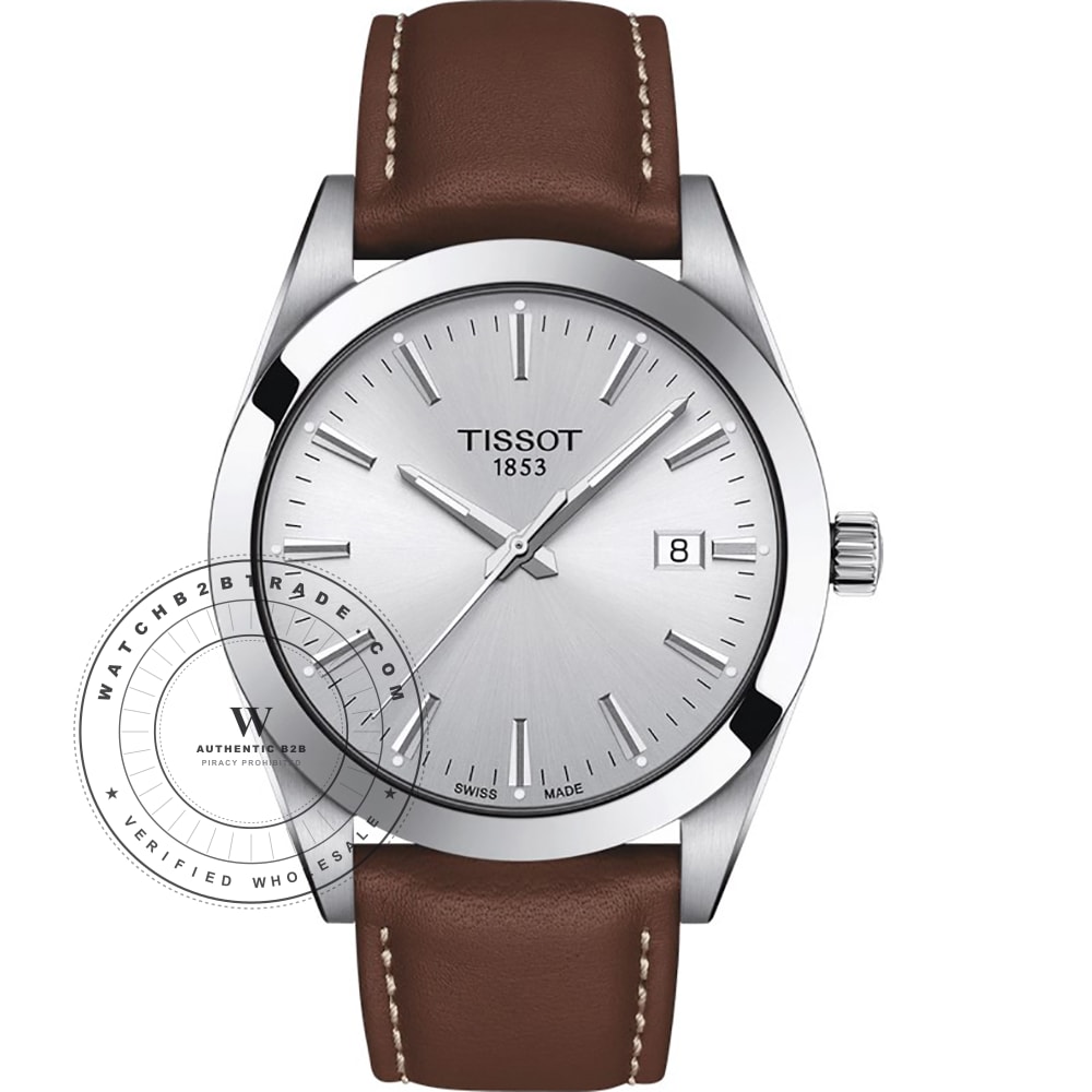 Tissot T-Classic T1274101603100 Gentleman Watch (T1274101603100) - Wholesale Luxury Timepiece