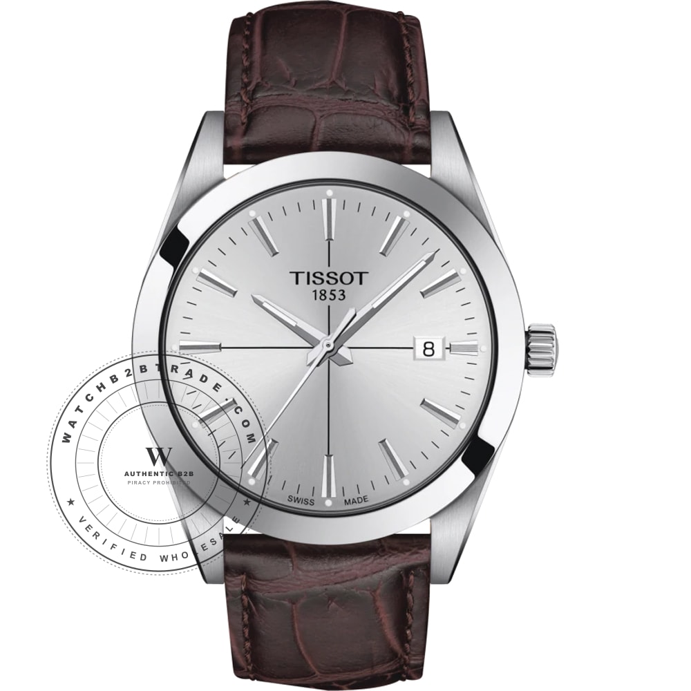Tissot T-Classic T1274101603101 Gentleman Watch (T1274101603101) - Wholesale Luxury Timepiece
