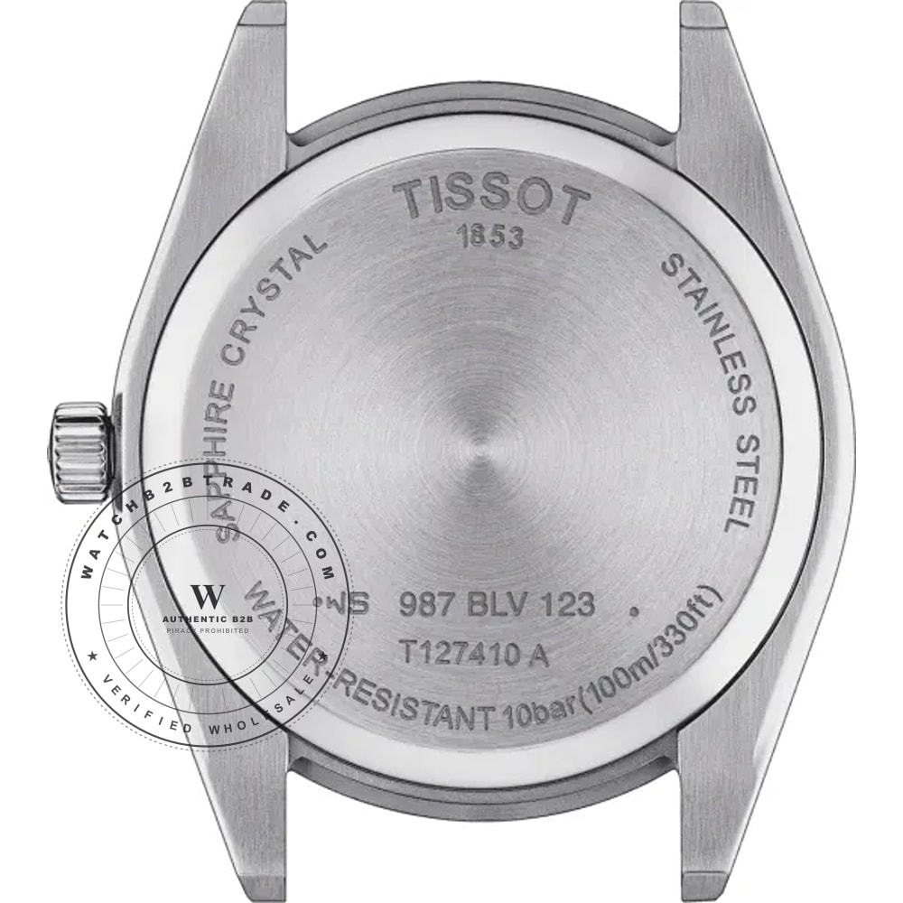 Tissot T-Classic T1274101603101 Gentleman Watch T1274101603101 - Angle 2