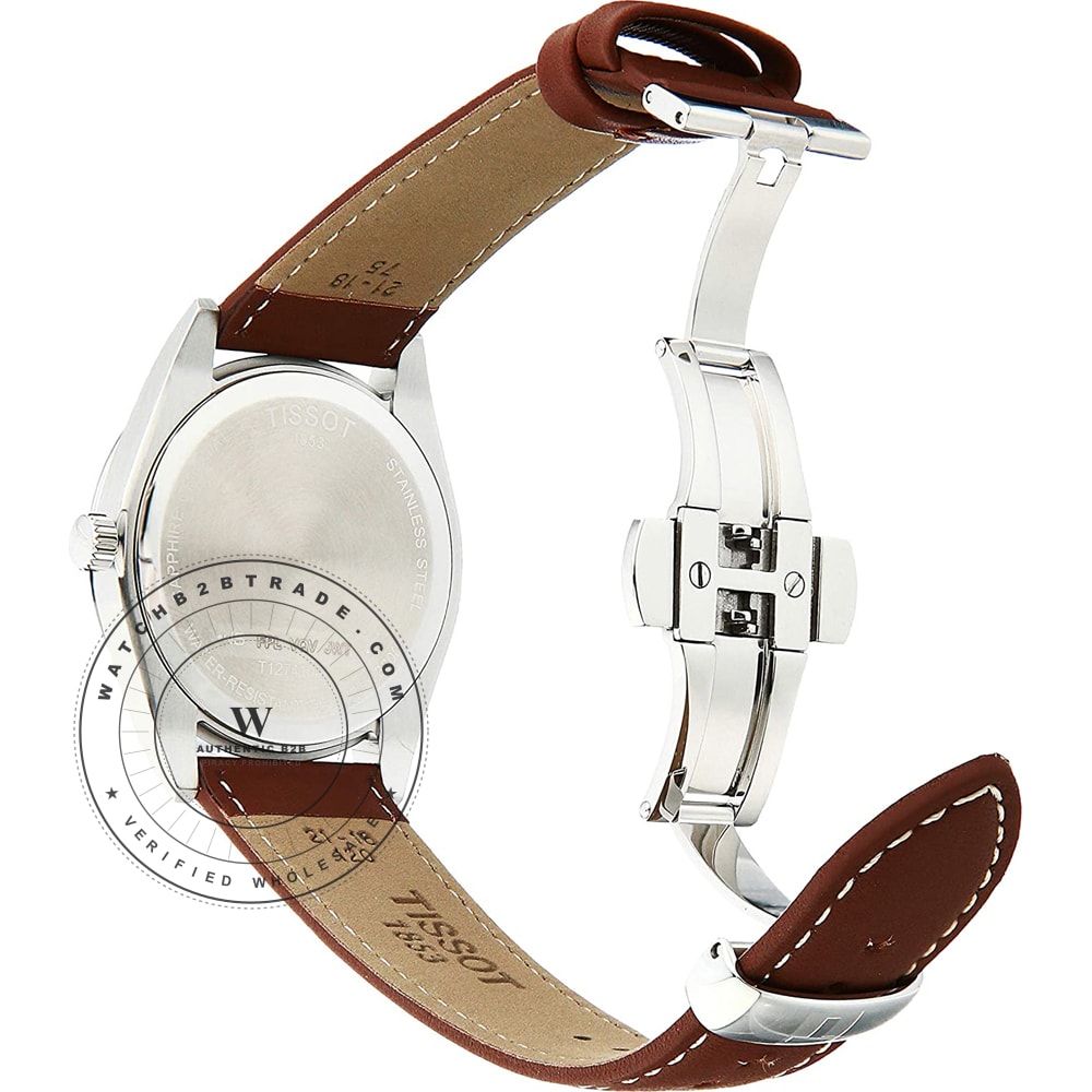 Tissot T-Classic T1274101604100 Gentleman Watch T1274101604100 - Angle 4