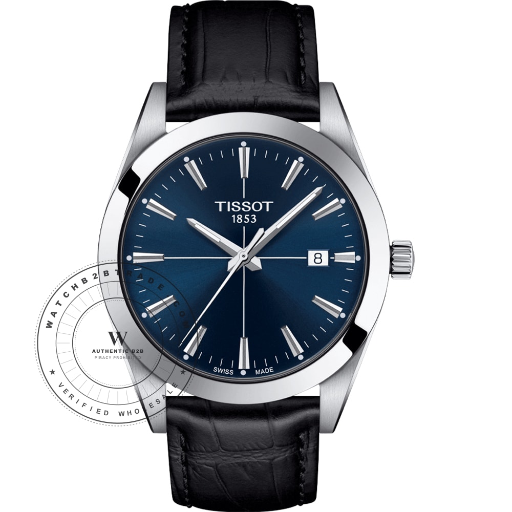 Tissot T-Classic T1274101604101 Gentleman Watch (T1274101604101) - Wholesale Luxury Timepiece