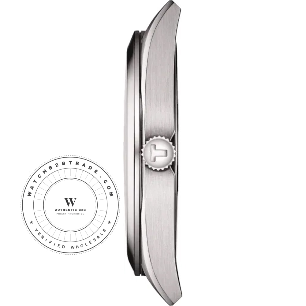 Tissot T-Classic T1274101605100 Gentleman Watch T1274101605100 - Angle 2