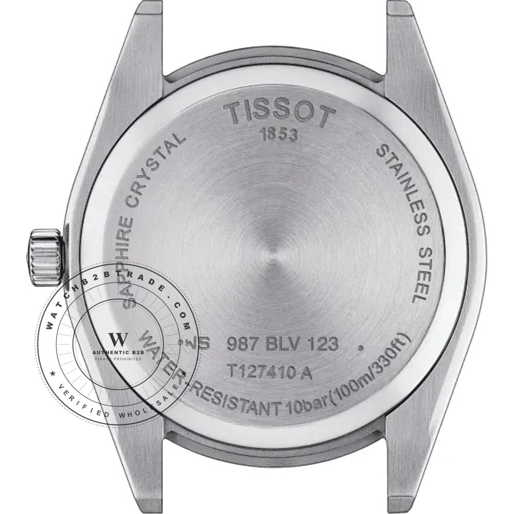 Tissot T-Classic T1274101605100 Gentleman Watch T1274101605100 - Angle 3