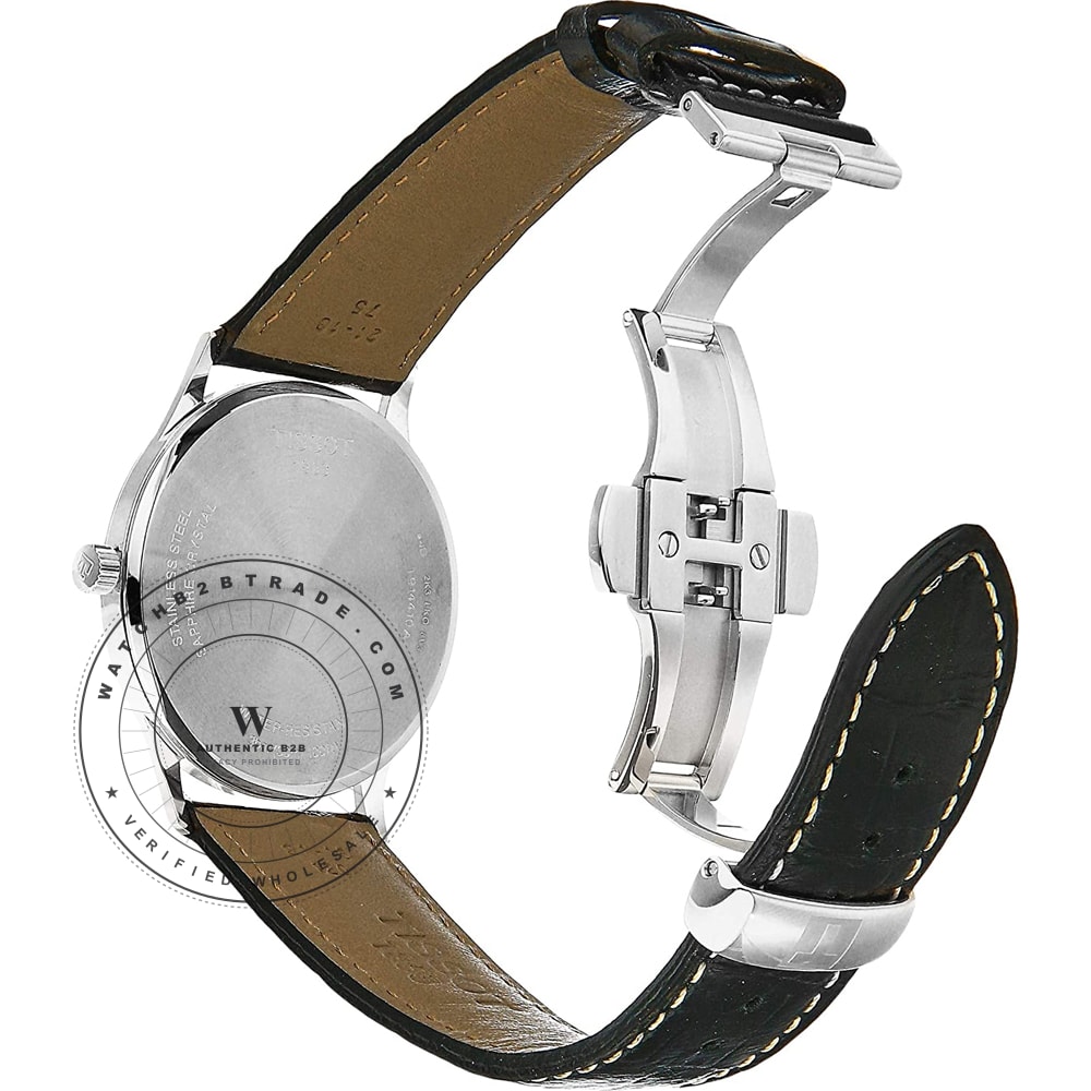 Tissot T-Classic T1274101605100 Gentleman Watch T1274101605100 - Angle 4