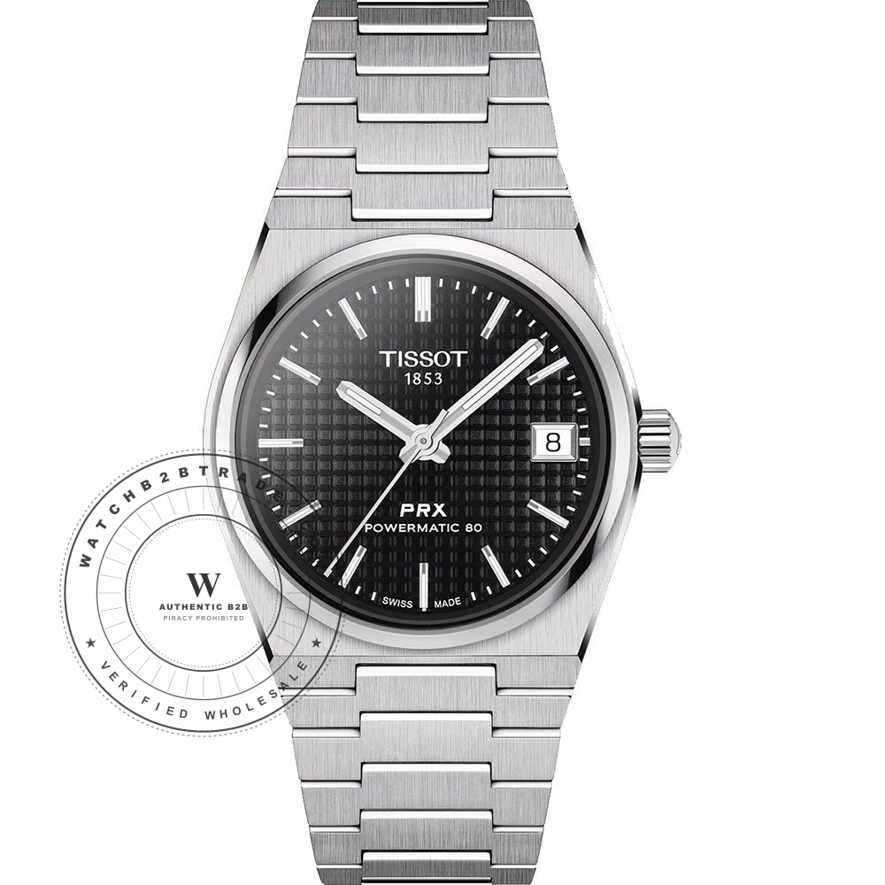 Tissot PRX T1372071105100 PRX Powermatic 80 Watch (T1372071105100) - Wholesale Luxury Timepiece