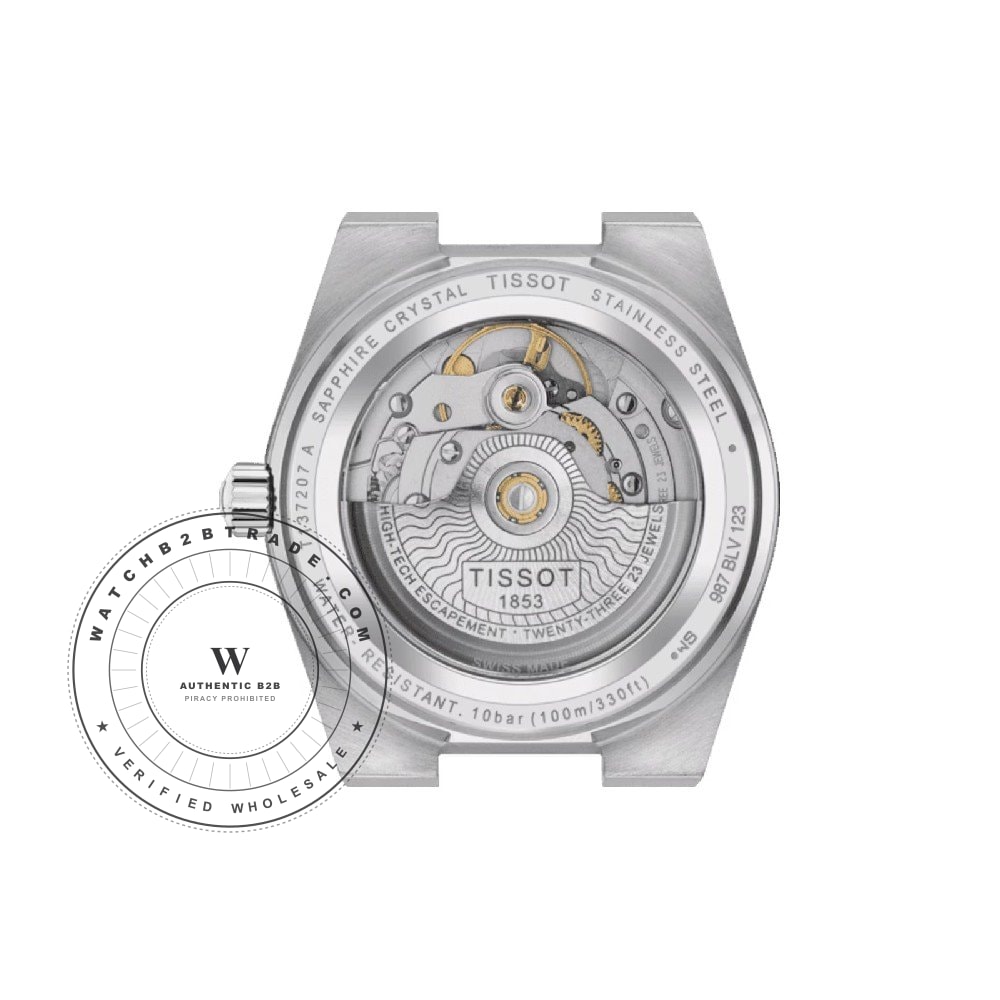 Tissot PRX T1372071105100 PRX Powermatic 80 Watch T1372071105100 - Angle 3