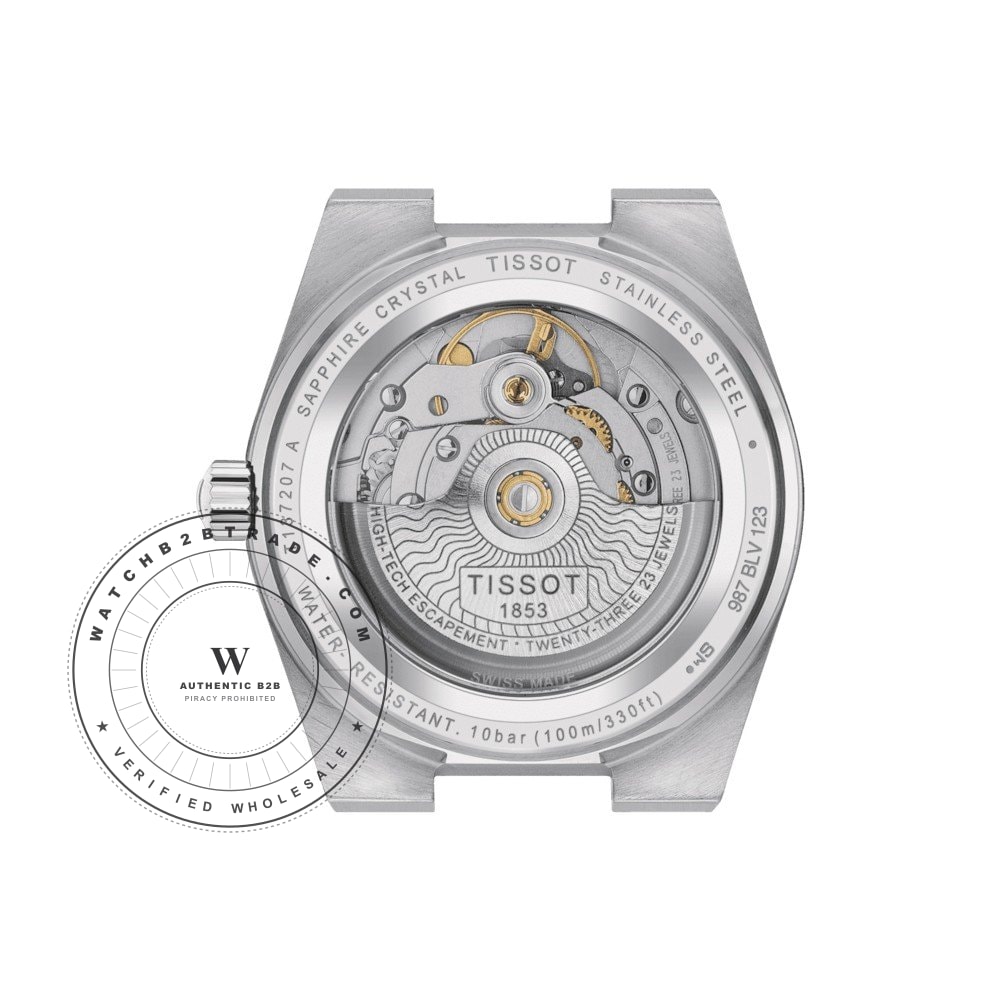 Tissot PRX T1372071109101 PRX Powermatic 80 Watch T1372071109101 - Angle 4