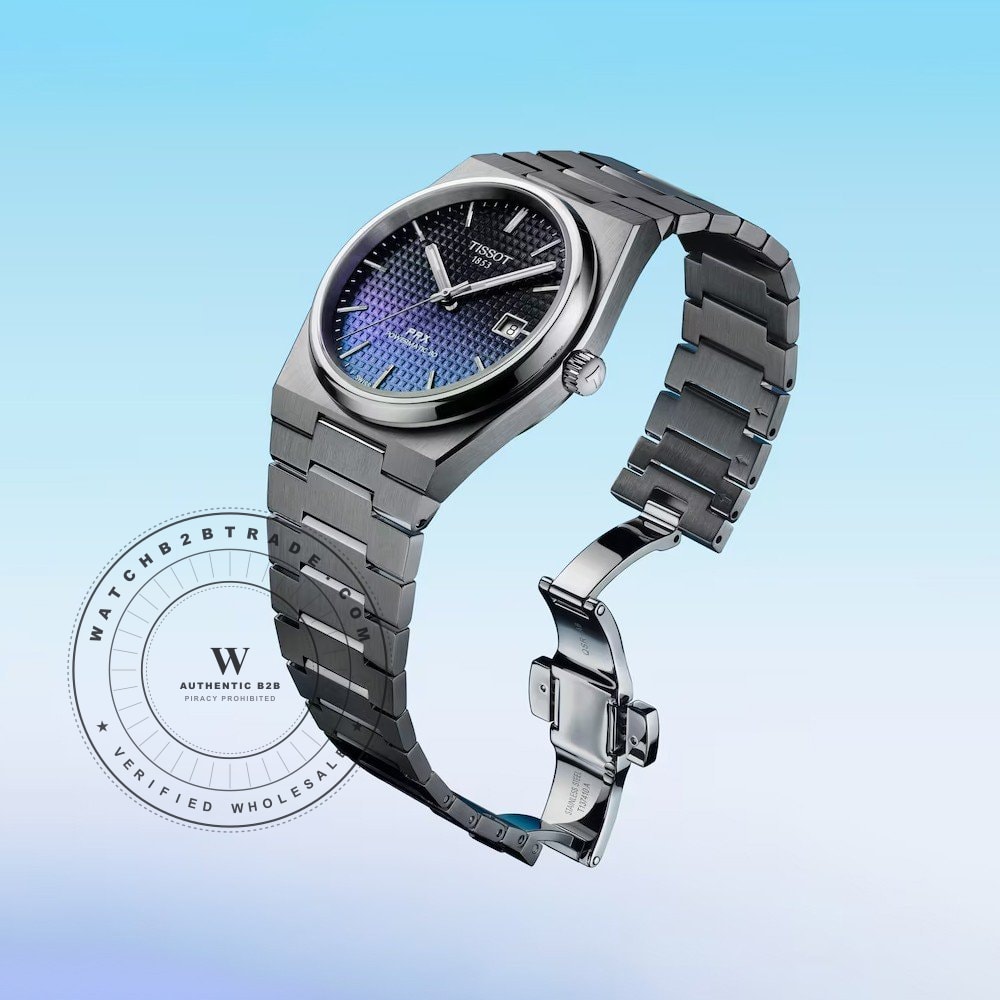 Tissot PRX T1374071105101 PRX Powermatic 80 'Black Chameleon' Watch T1374071105101 - Angle 2