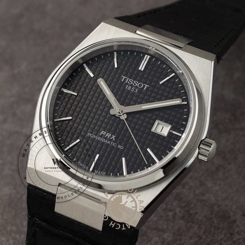Tissot PRX T1374071605100 PRX Powermatic 80 Watch T1374071605100 - Angle 5