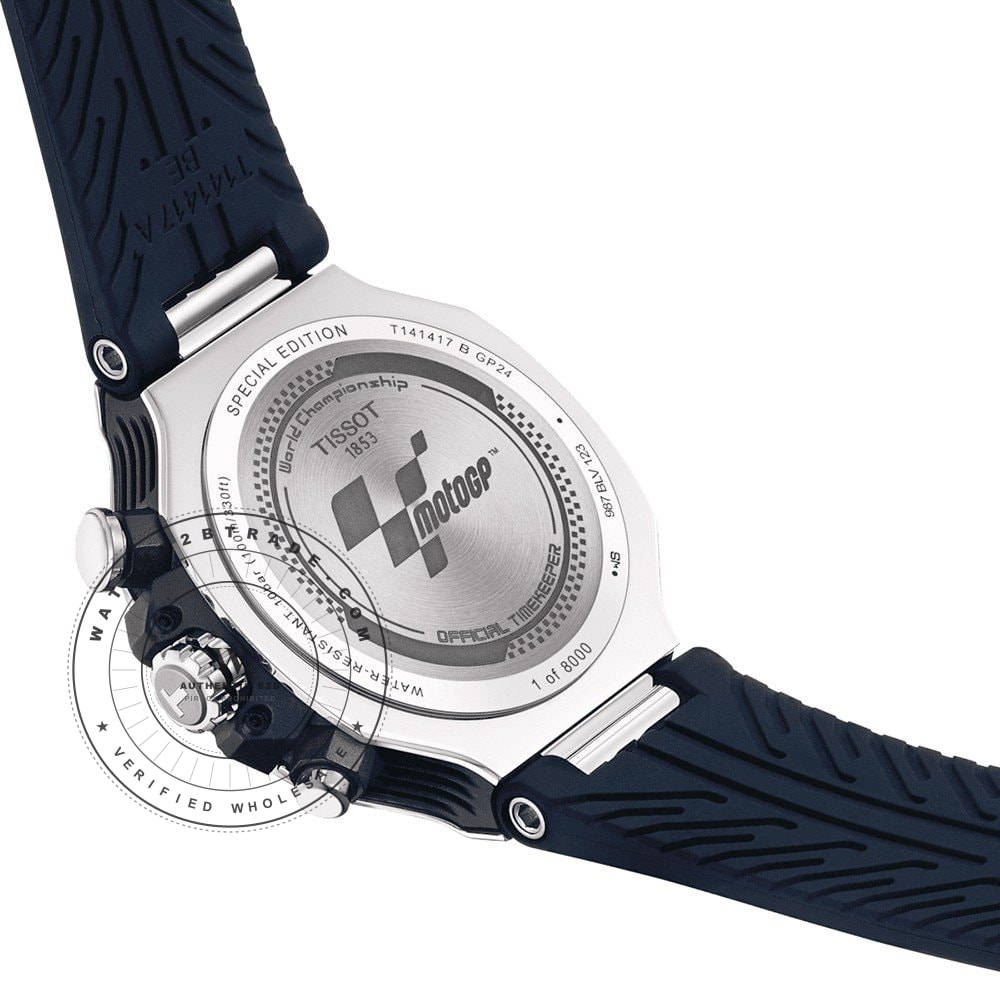 Tissot T-Sport T1414171704700 T-Race Chronograph - MotoGP™ Watch T1414171704700 - Angle 7