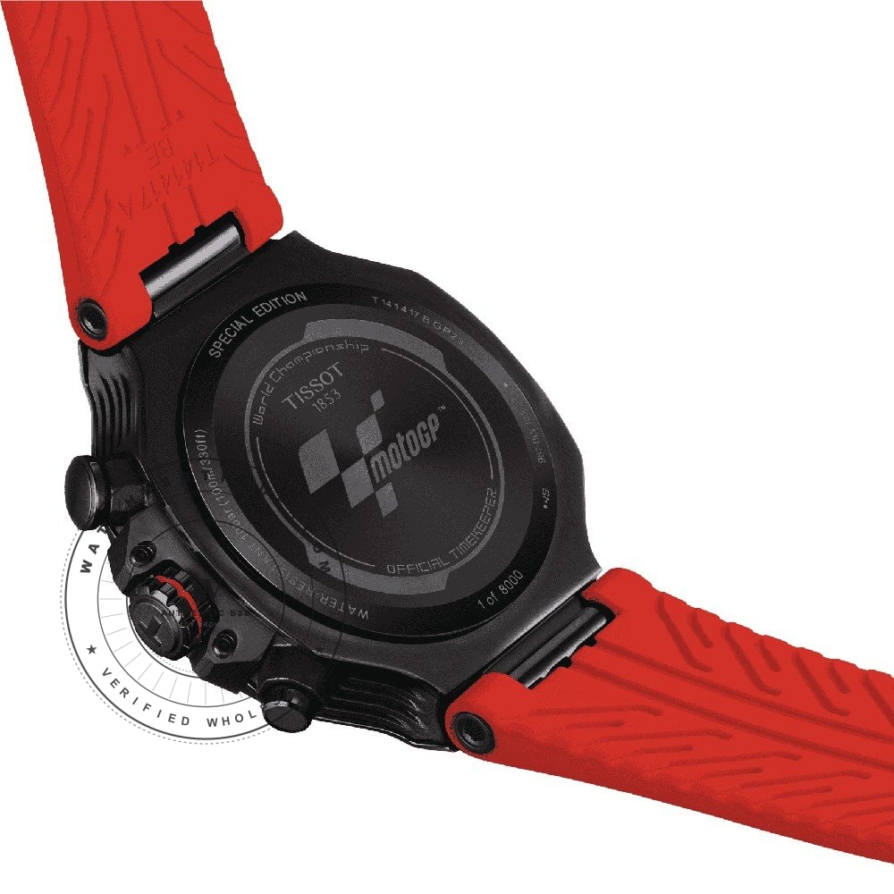 Tissot T-Sport T1414173705701 T-Race - Moto GP Watch T1414173705701 - Angle 5