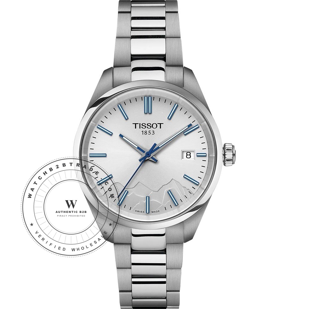Tissot T-Classic T1502101103101 PR 100 Jungfraubahn Watch (T1502101103101) - Wholesale Luxury Timepiece